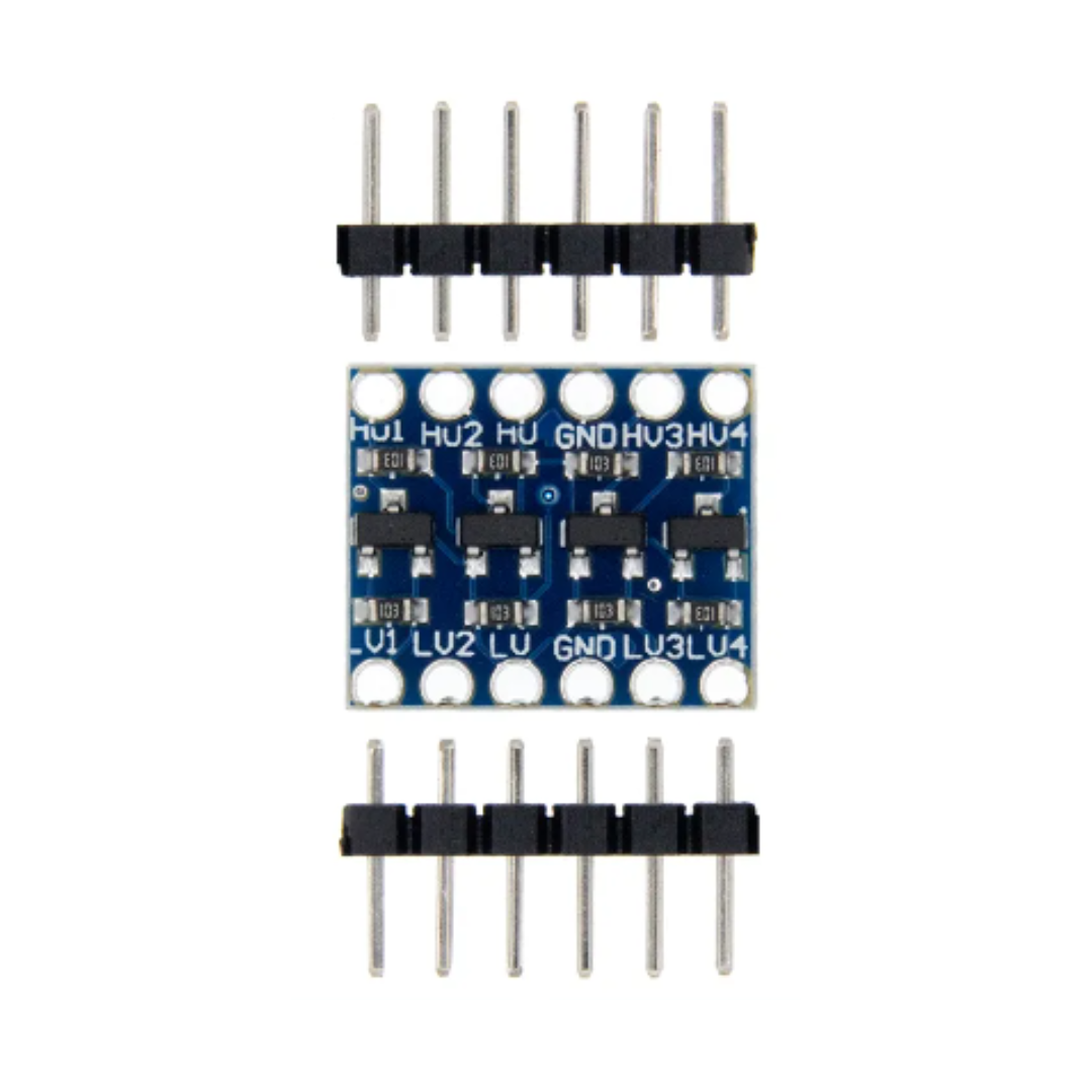 Convertidor de Nivel lógico de 4 canales 5V a 3.3V